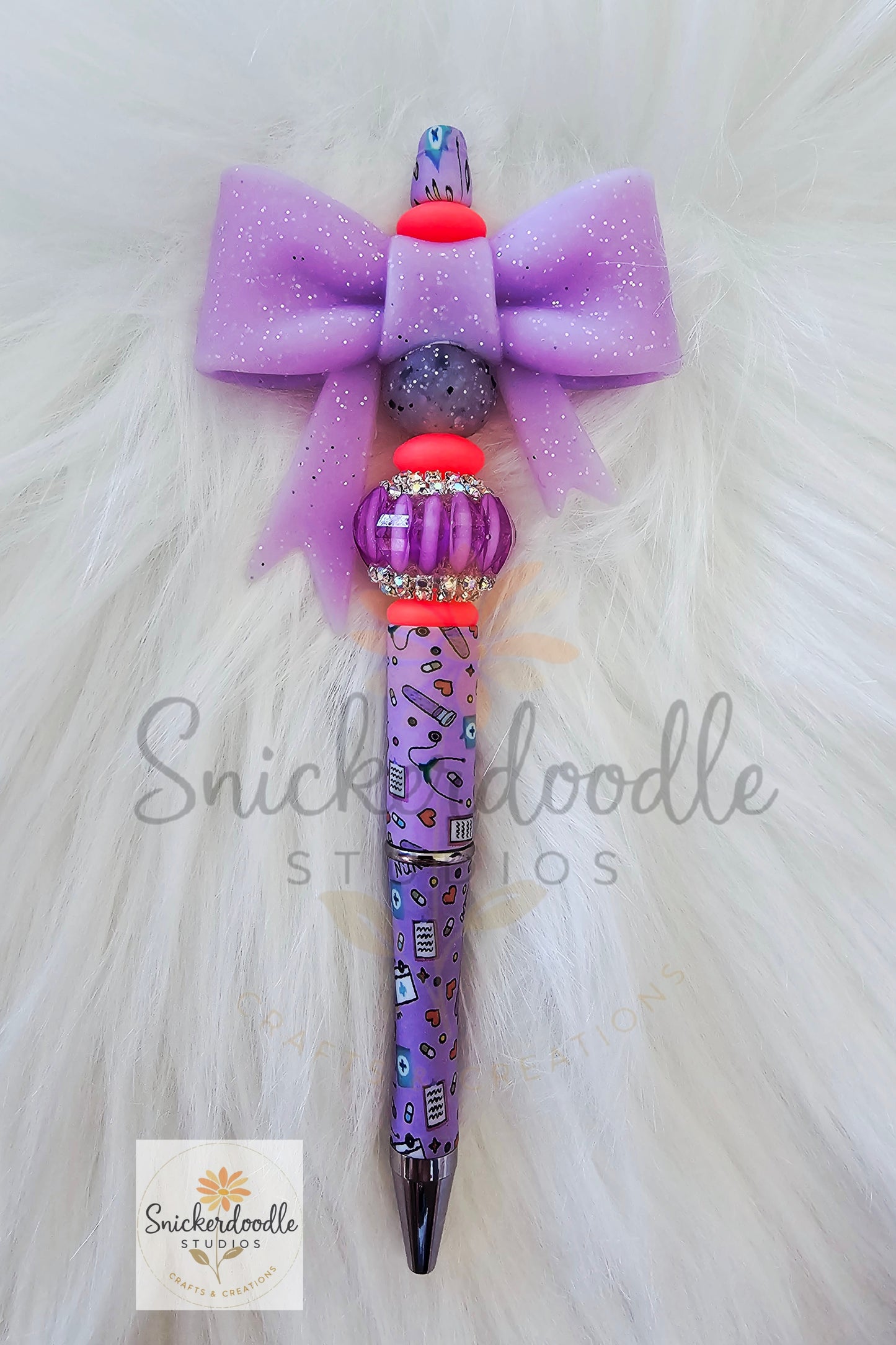 Medical Field Purple Sparkle
