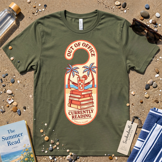 Out of Office Door Hanger Graphic T-Shirt