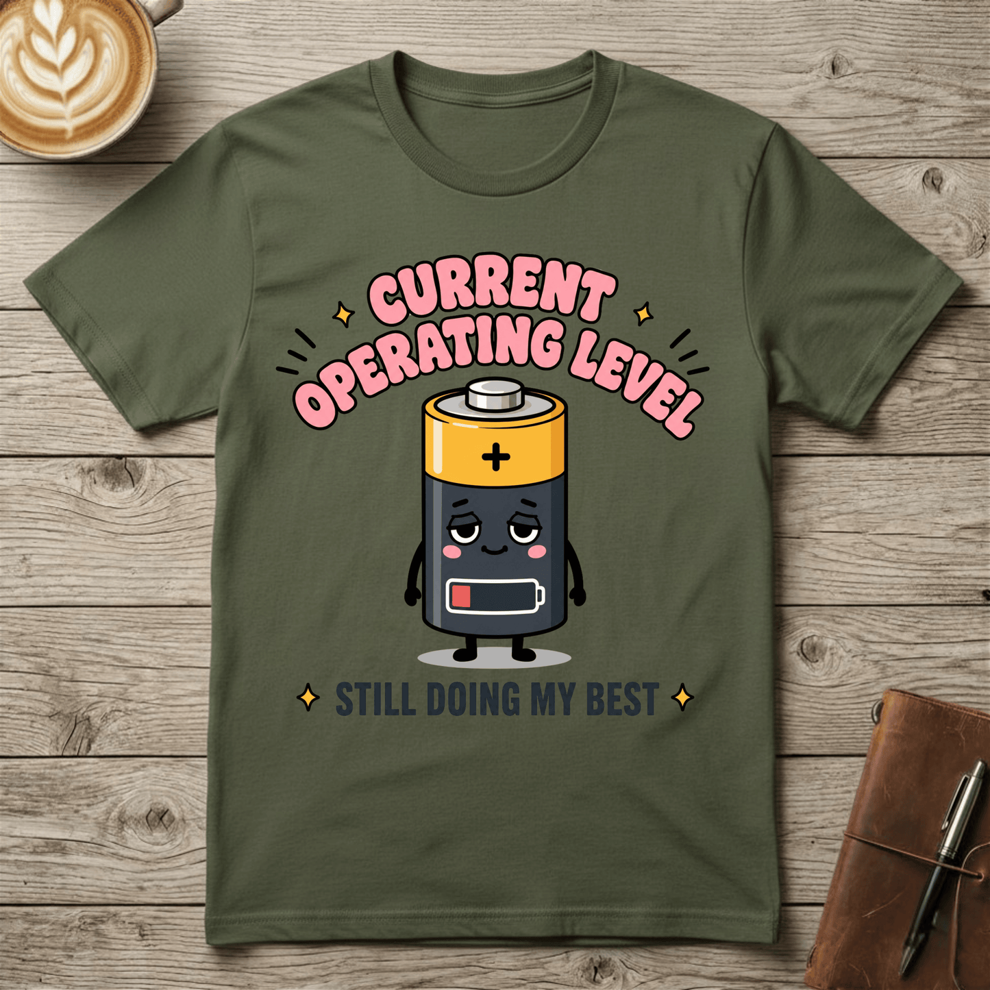 Current Operating Level Graphic T-Shirt