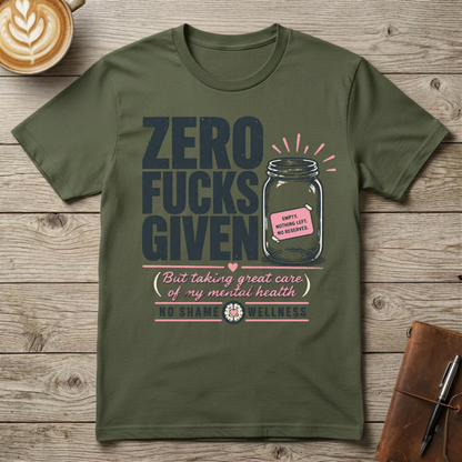 Zero F*cks Given Graphic Tee