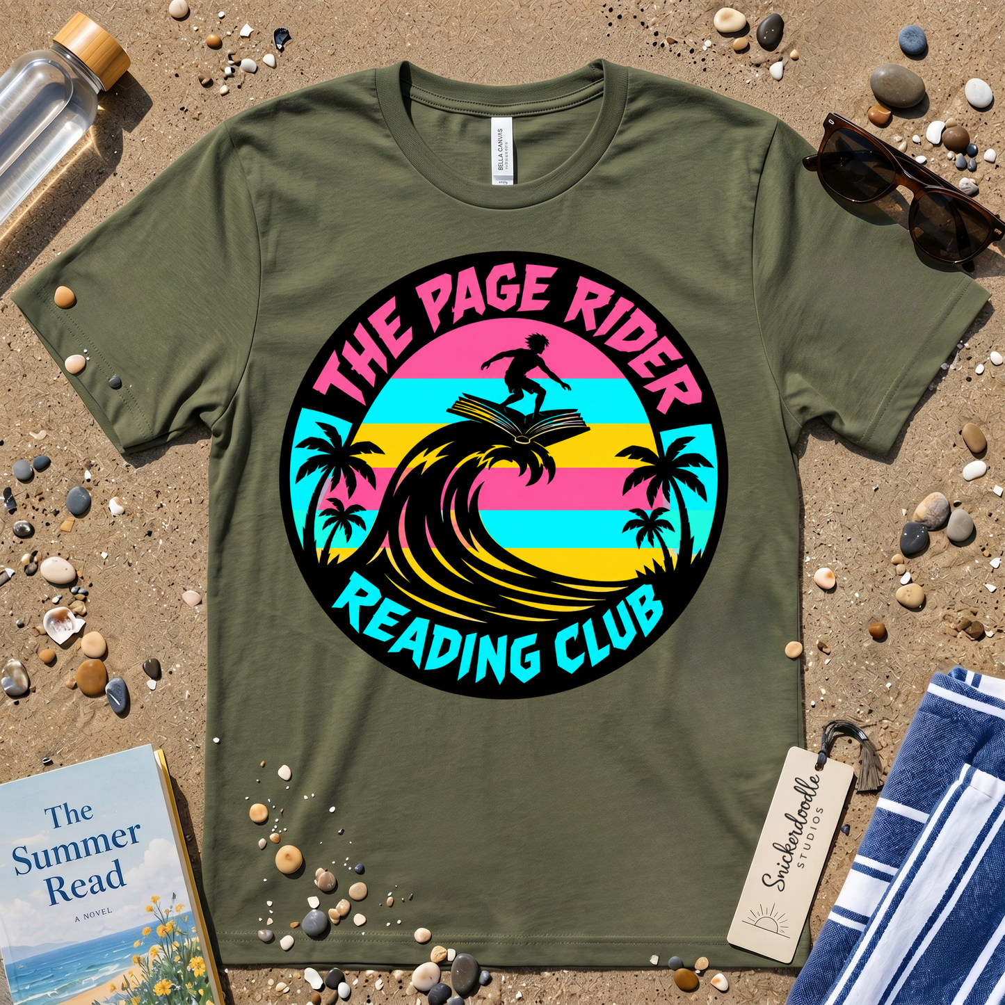 The Page Rider Reading Club Graphic T‑Shirt