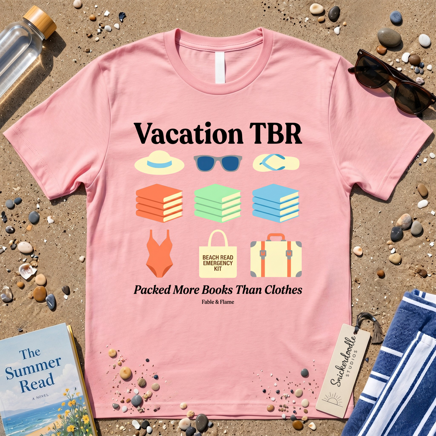 TBR Vacation Essentials Graphic T-Shirt