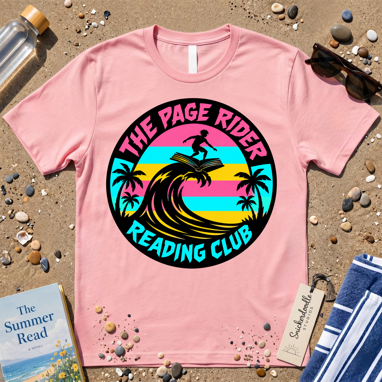 The Page Rider Reading Club Graphic T‑Shirt