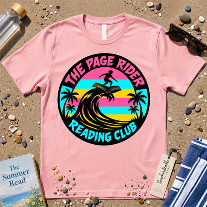The Page Rider Reading Club Graphic T‑Shirt