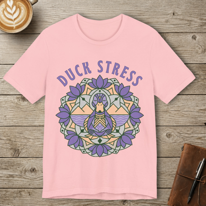 Duck Stress Mandala Graphic Shirt