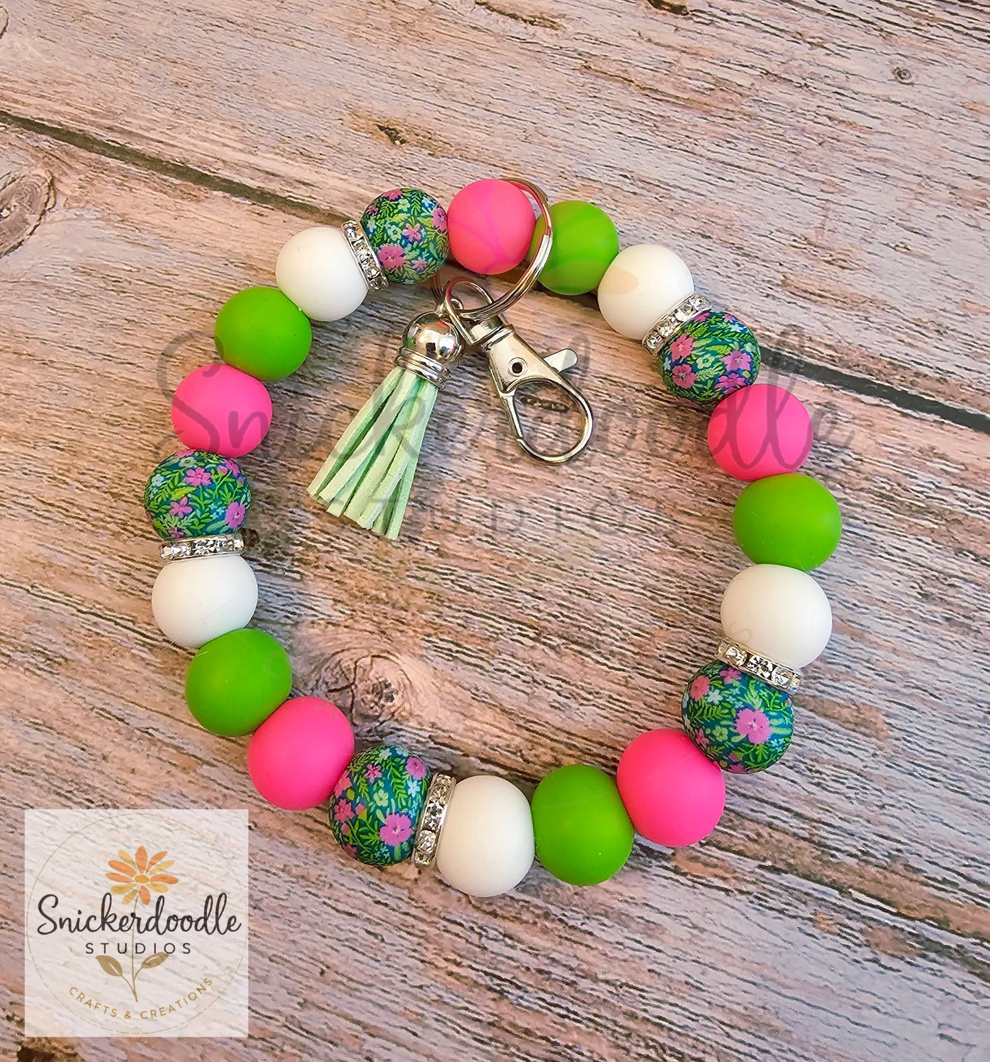 Floral Wristlet