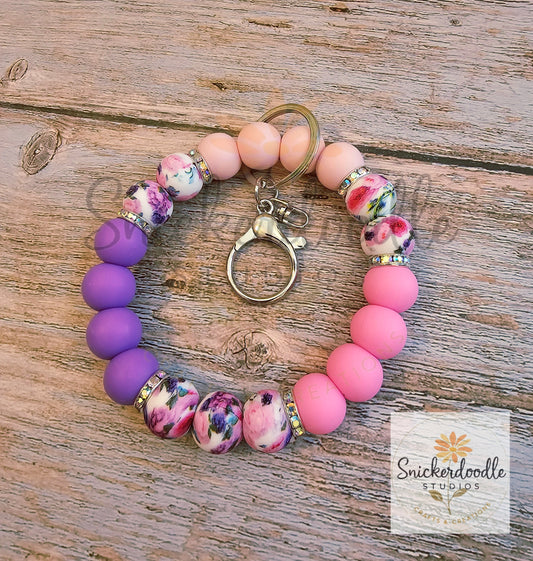 Floral Garden Wristlet