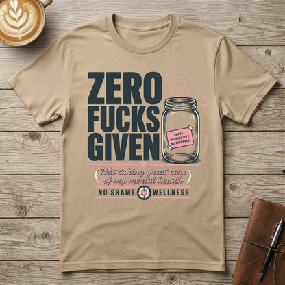 Zero F*cks Given Graphic Tee