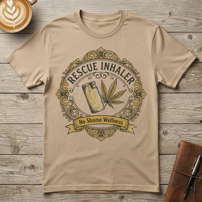 Rescue Inhaler Dugout GraphicT-Shirt