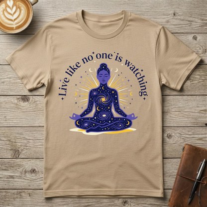 Celestial Meditation Graphic T-Shirt