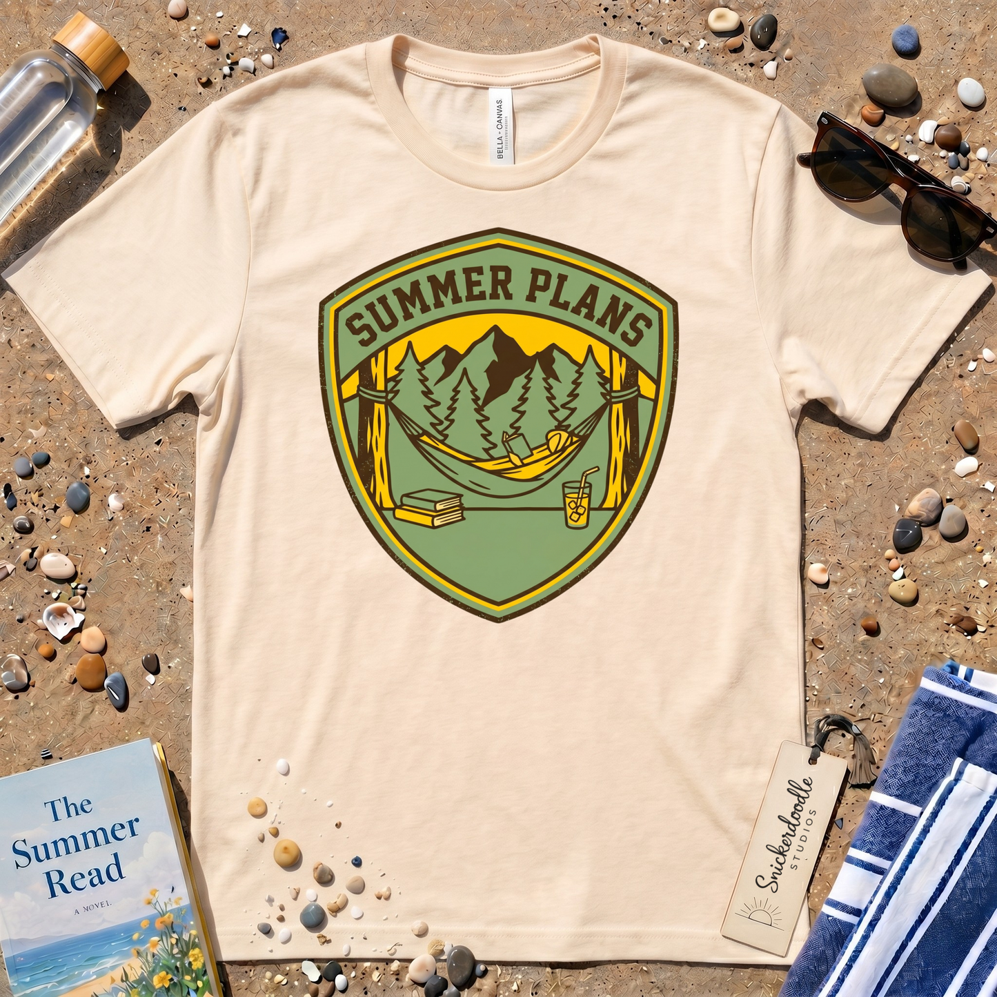 "Summer Plans" Hammock Camping Graphic T-Shirt