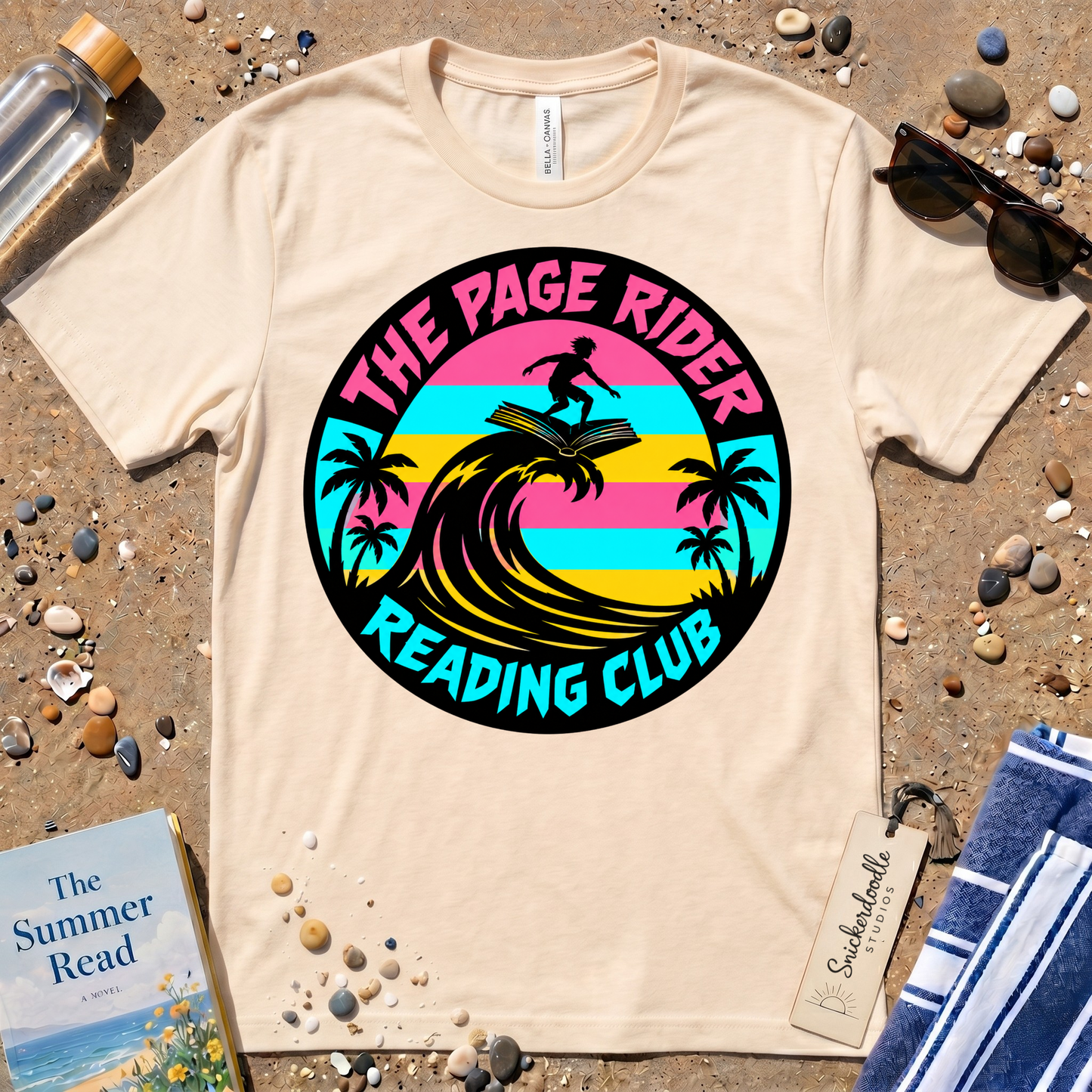 The Page Rider Reading Club Graphic T‑Shirt