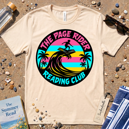 The Page Rider Reading Club Graphic T‑Shirt