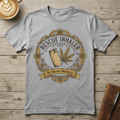 Rescue Inhaler Dugout GraphicT-Shirt