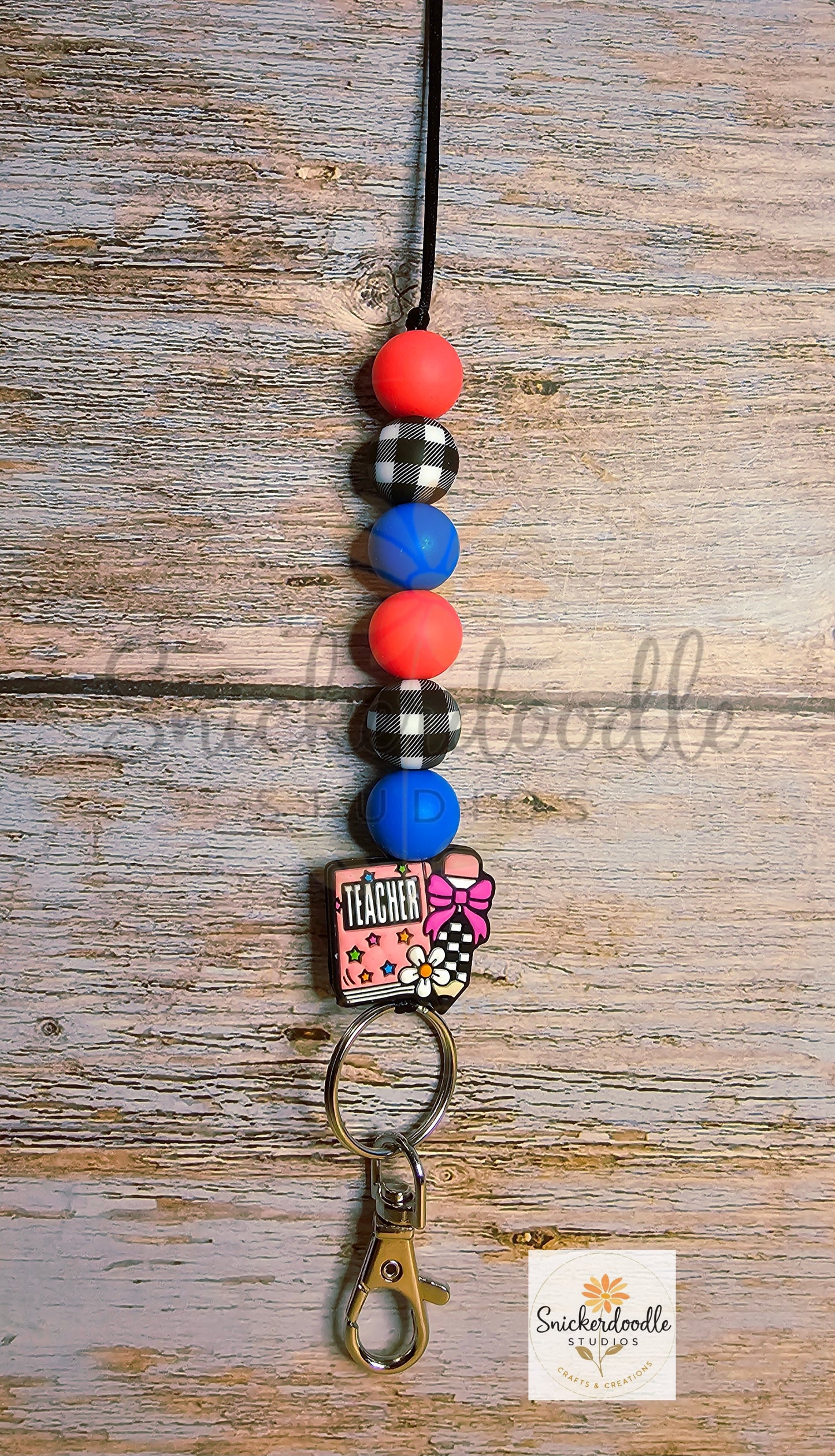 Teacher Pencil Lanyard