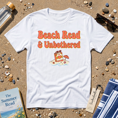 Beach Read & Unbothered Vacation Graphic T-Shirt