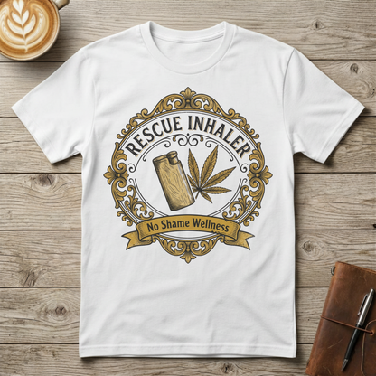 Rescue Inhaler Dugout GraphicT-Shirt