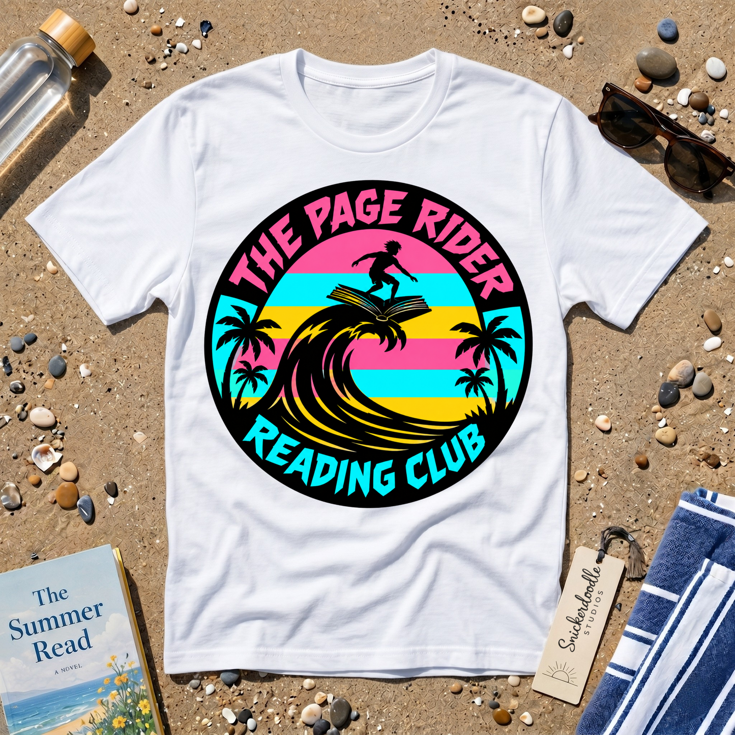 The Page Rider Reading Club Graphic T‑Shirt