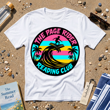 The Page Rider Reading Club Graphic T‑Shirt