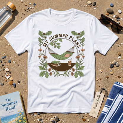 My Summer Plans Hammock Floral Graphic T-Shirt