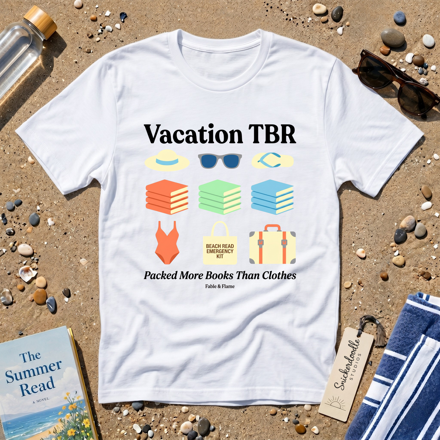 TBR Vacation Essentials Graphic T-Shirt