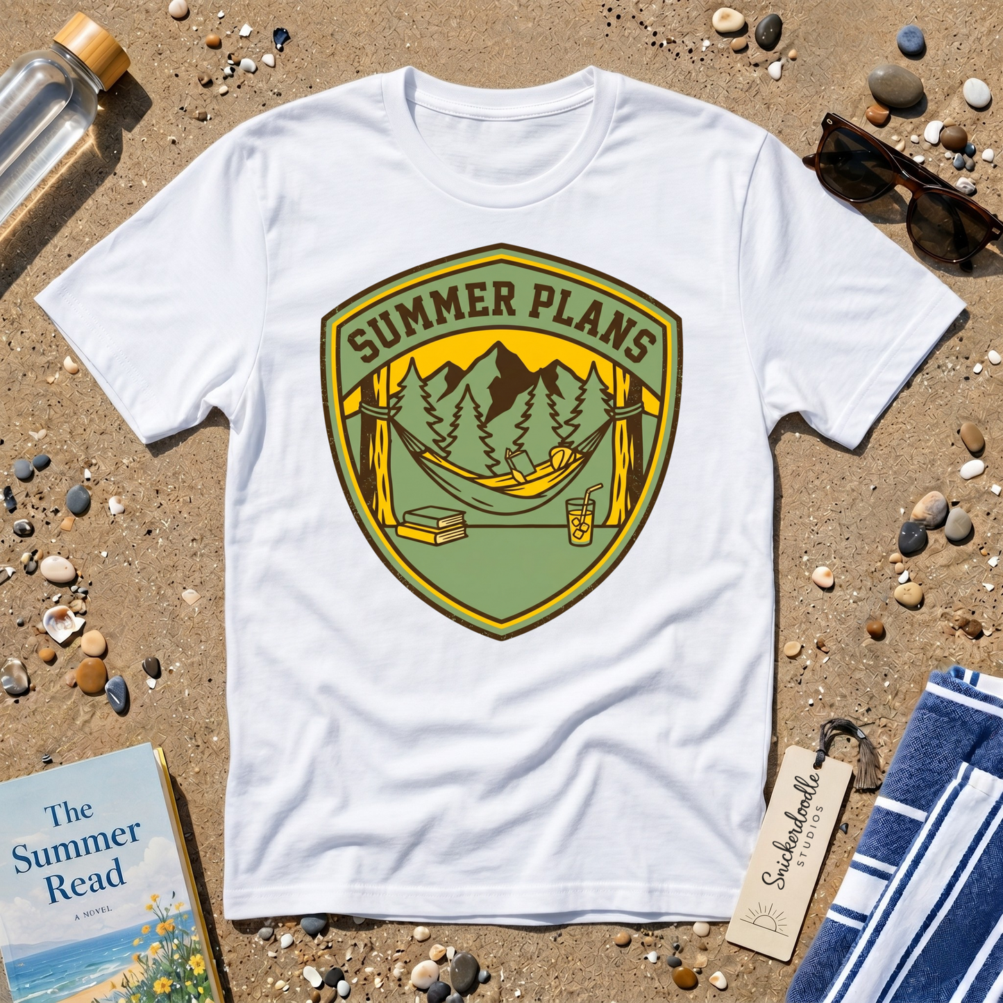 "Summer Plans" Hammock Camping Graphic T-Shirt