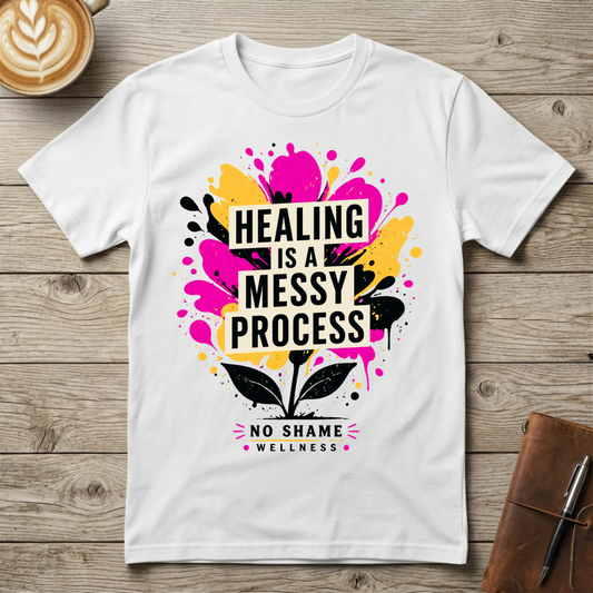 Healing Is a Messy Process Graphic T-Shirt