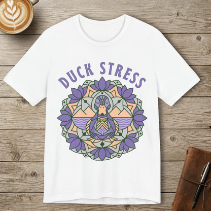 Duck Stress Mandala Graphic Shirt