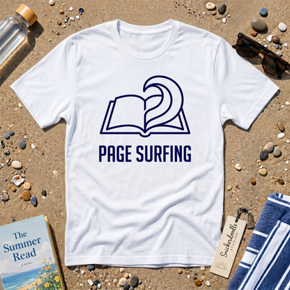 Minimalist Page Surfing  Graphic T-Shirt