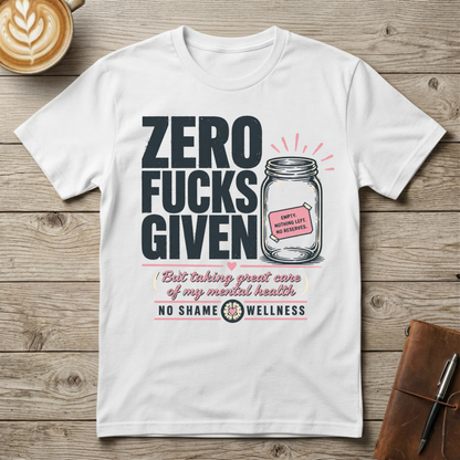 Zero F*cks Given Graphic Tee
