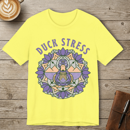 Duck Stress Mandala Graphic Shirt