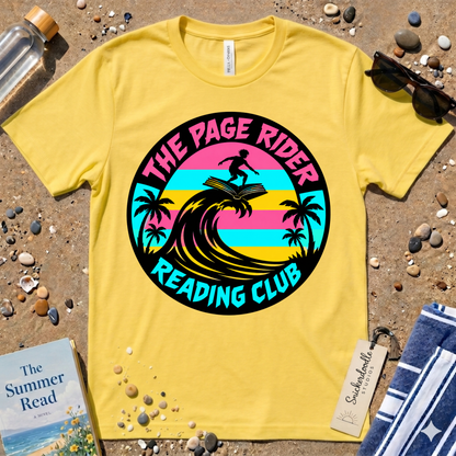 The Page Rider Reading Club Graphic T‑Shirt