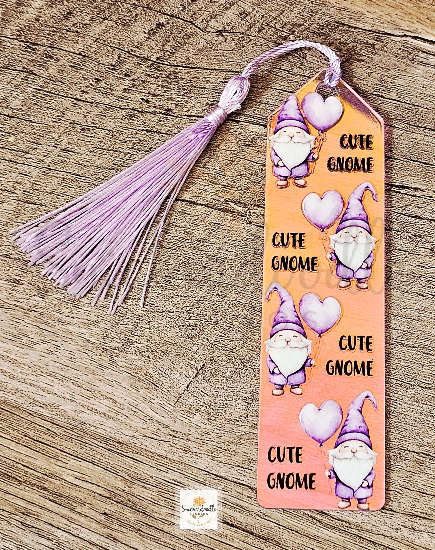Acrylic Iridescent Gnome Bookmarks