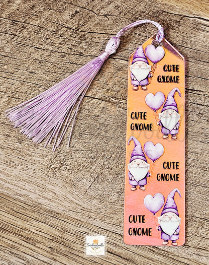 Acrylic Iridescent Gnome Bookmarks