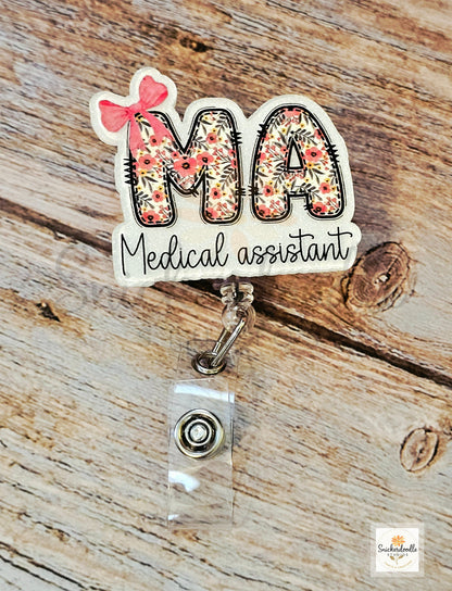Healthcare Badge Reels
