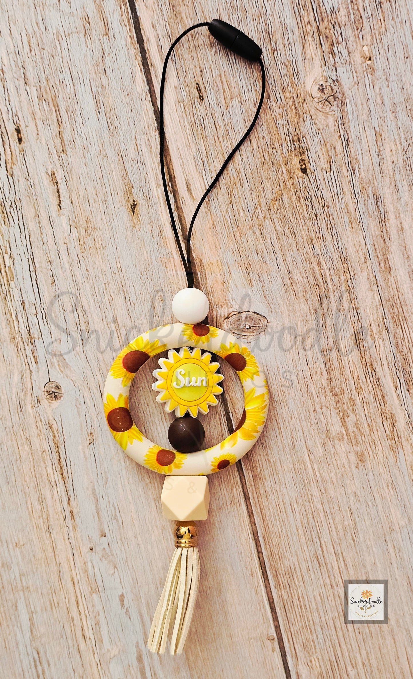 Sun Car Charm