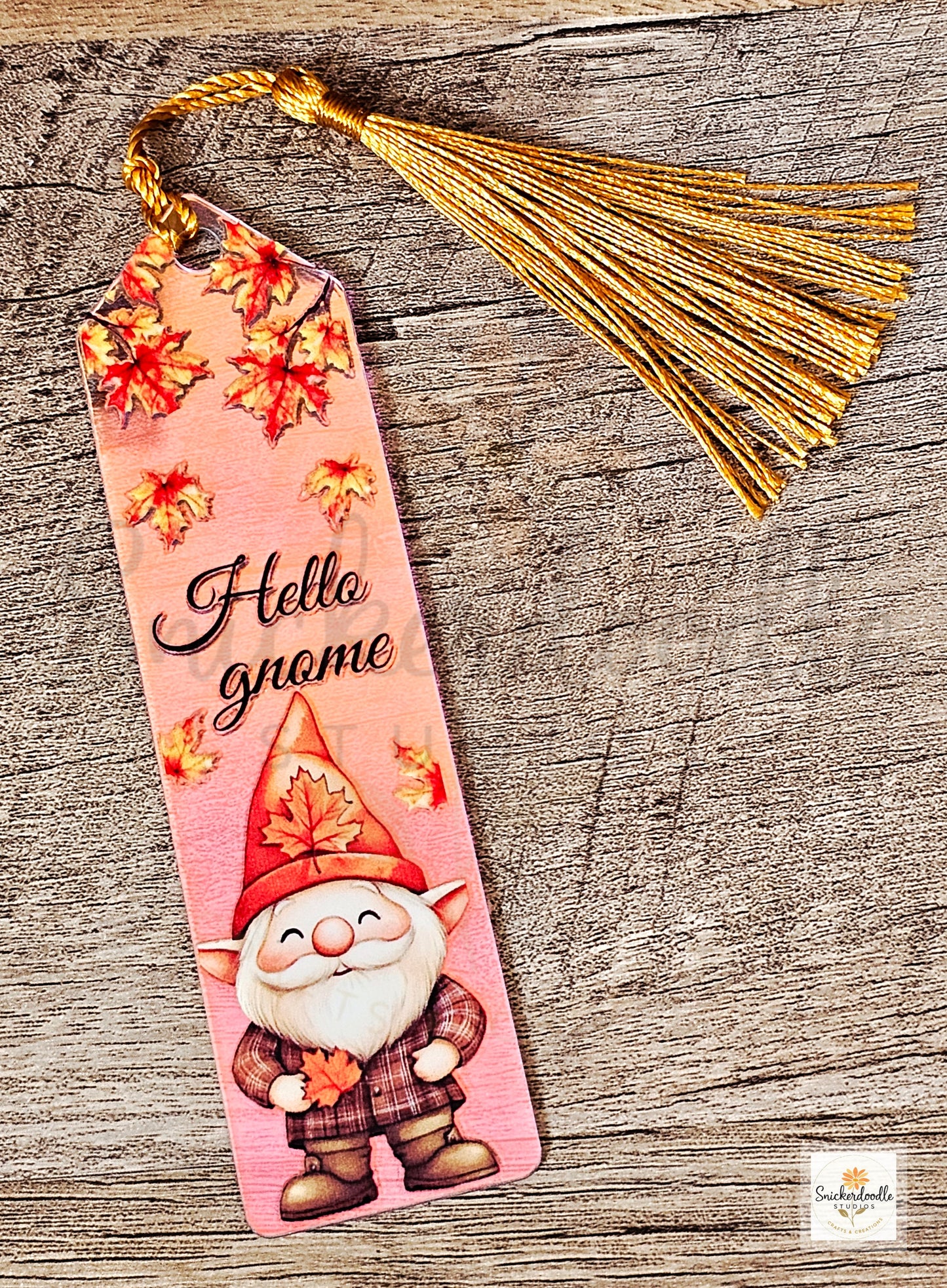 Acrylic Iridescent Gnome Bookmarks
