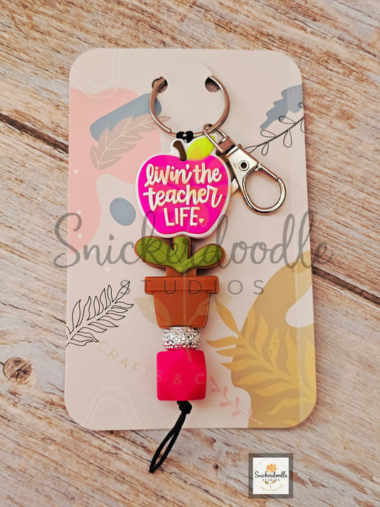 Teacher Life Keychain