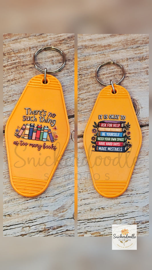 No Such Thing Motel Keychain