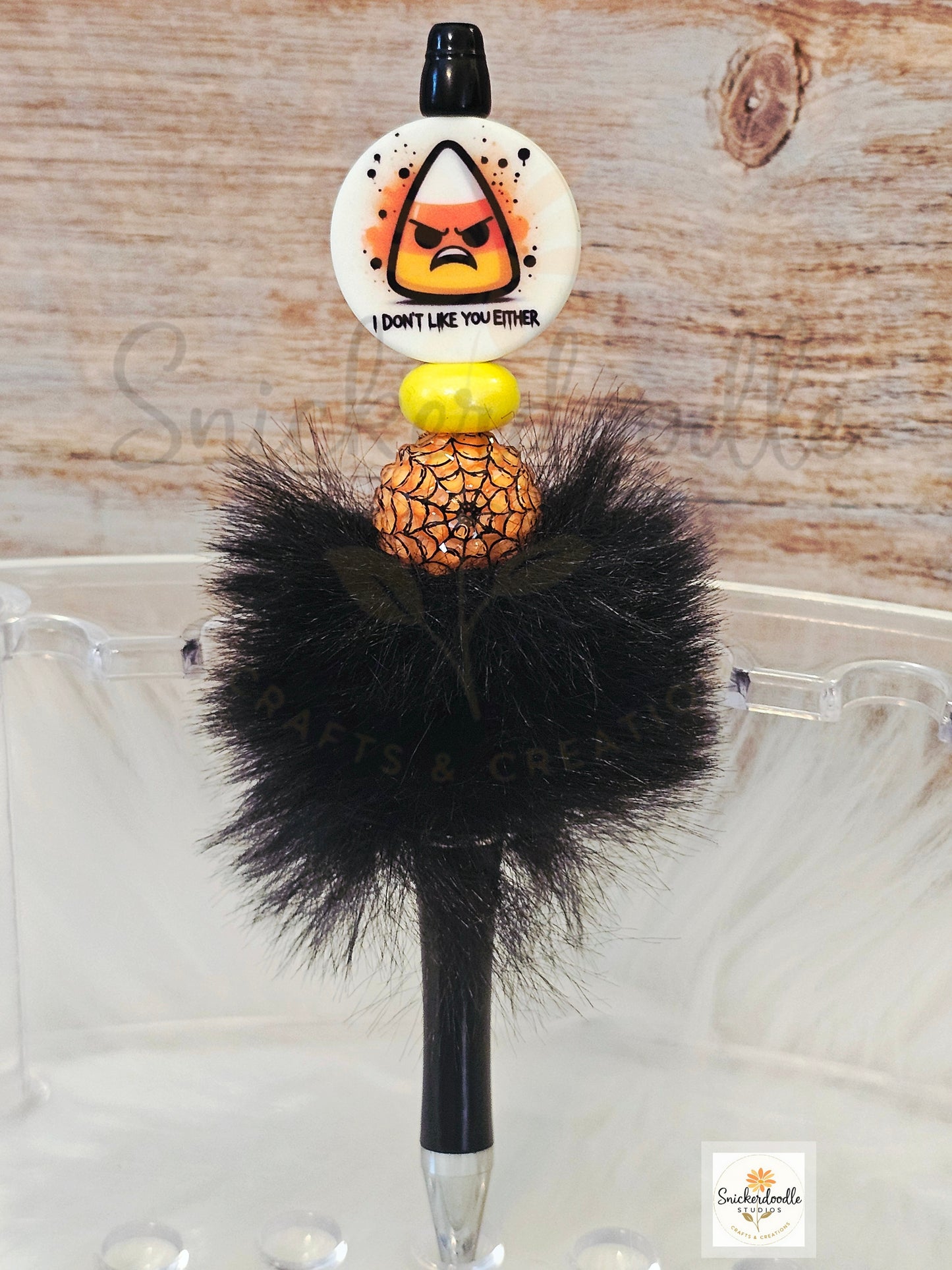 Fluffy Halloween Pens