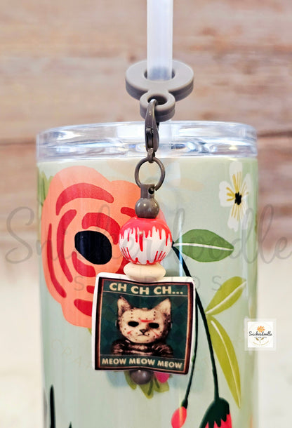 Horror Straw Charms