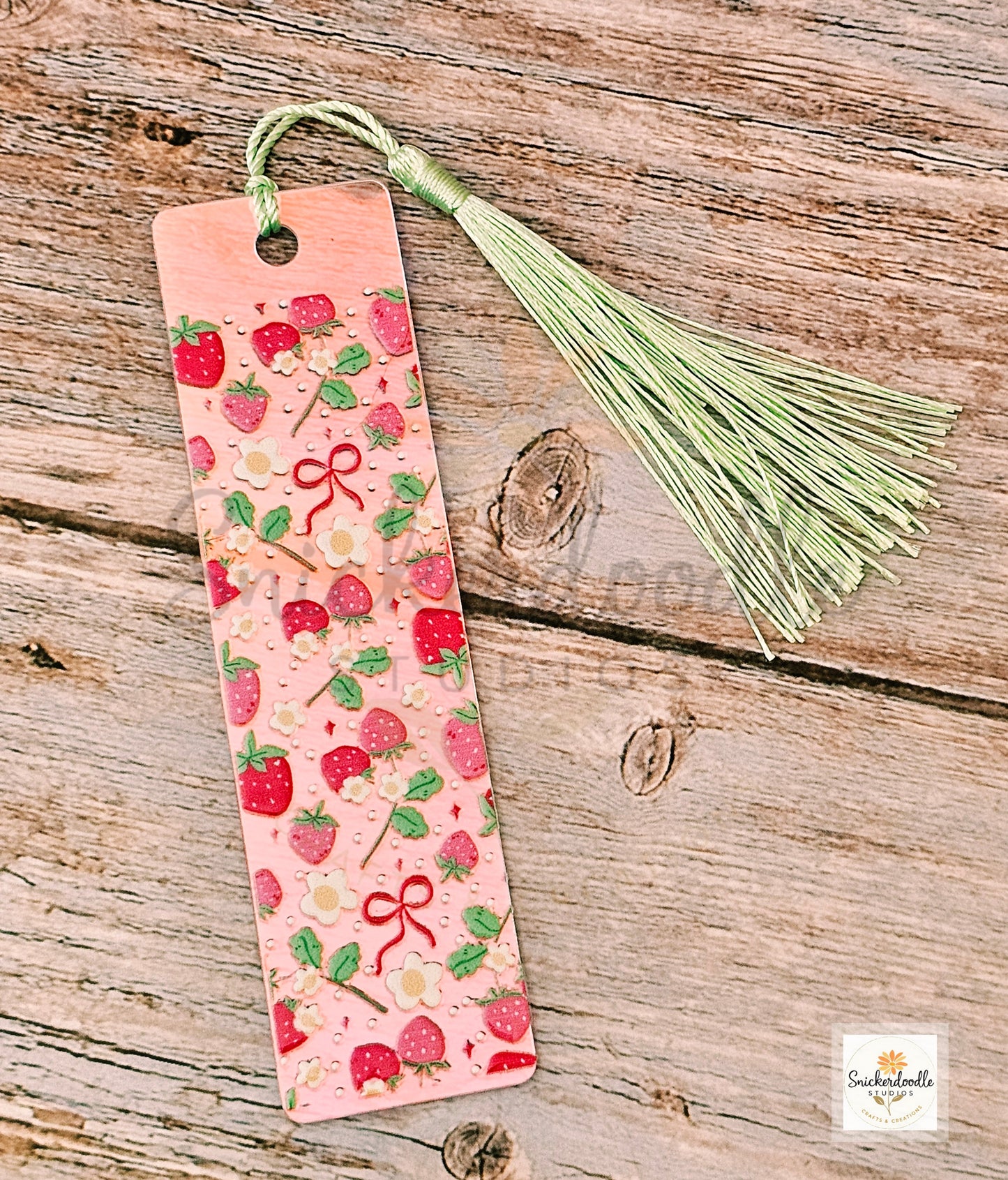 Iridescent Rectangular Acrylic Bookmarks