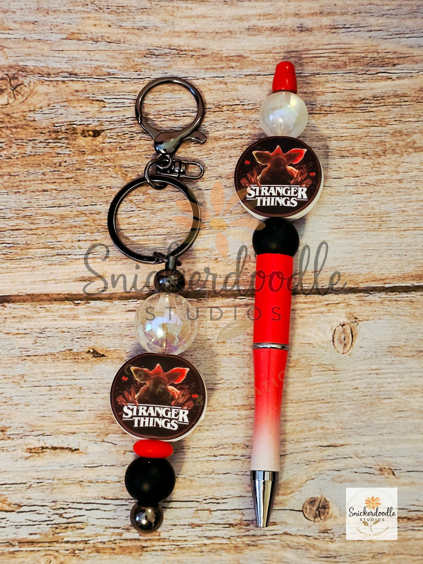 Stranger Things Pen & Keychain Set