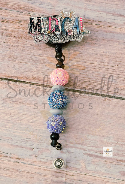 Beaded Badge Reels
