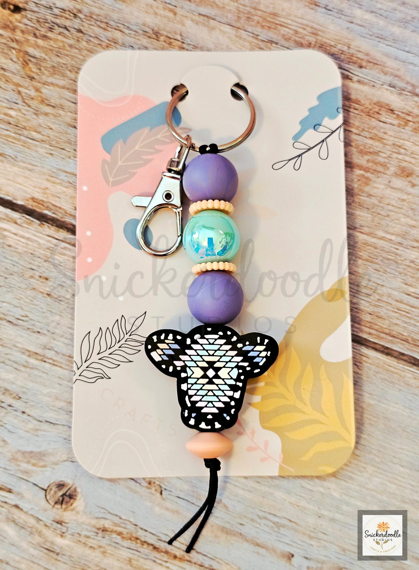 Cow Head Keychains