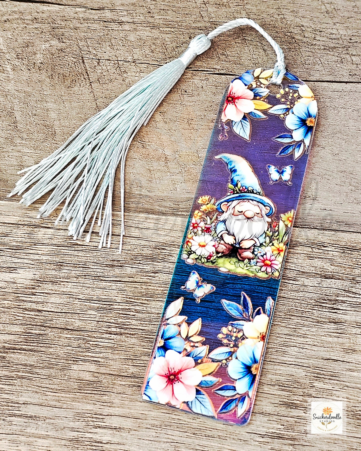 Acrylic Iridescent Gnome Bookmarks