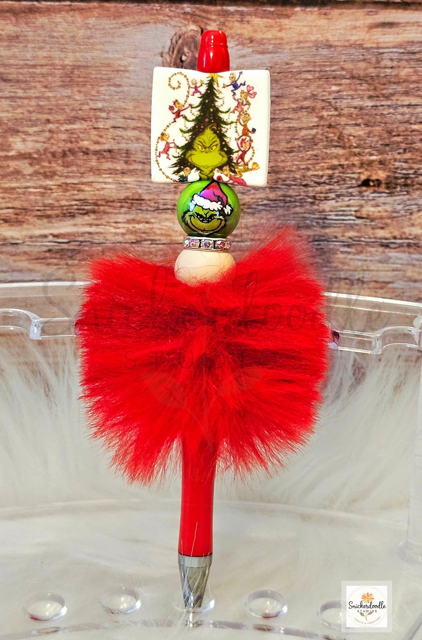 Fluffy Christmas Pens