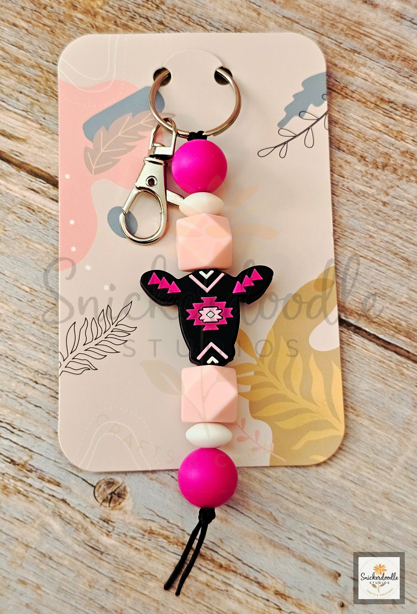 Cow Head Keychains