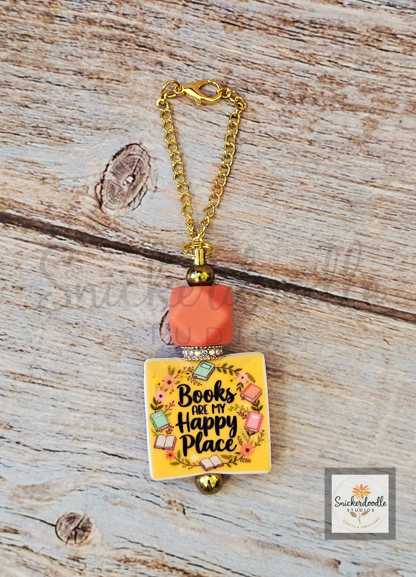 Book Cup Charms