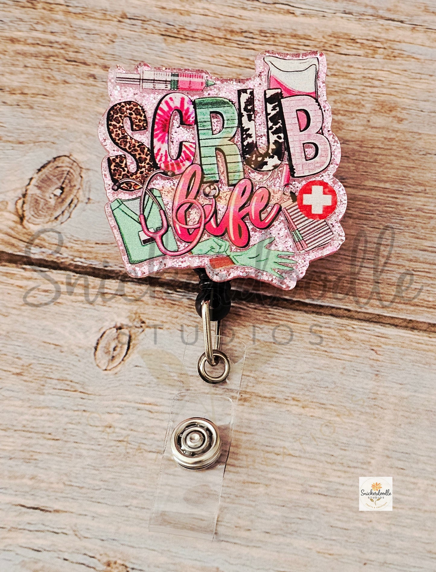 Medical Themed Badge Reels